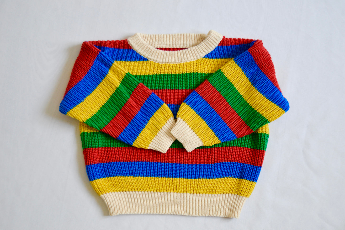 Pull à rayures multicolore Bymini 