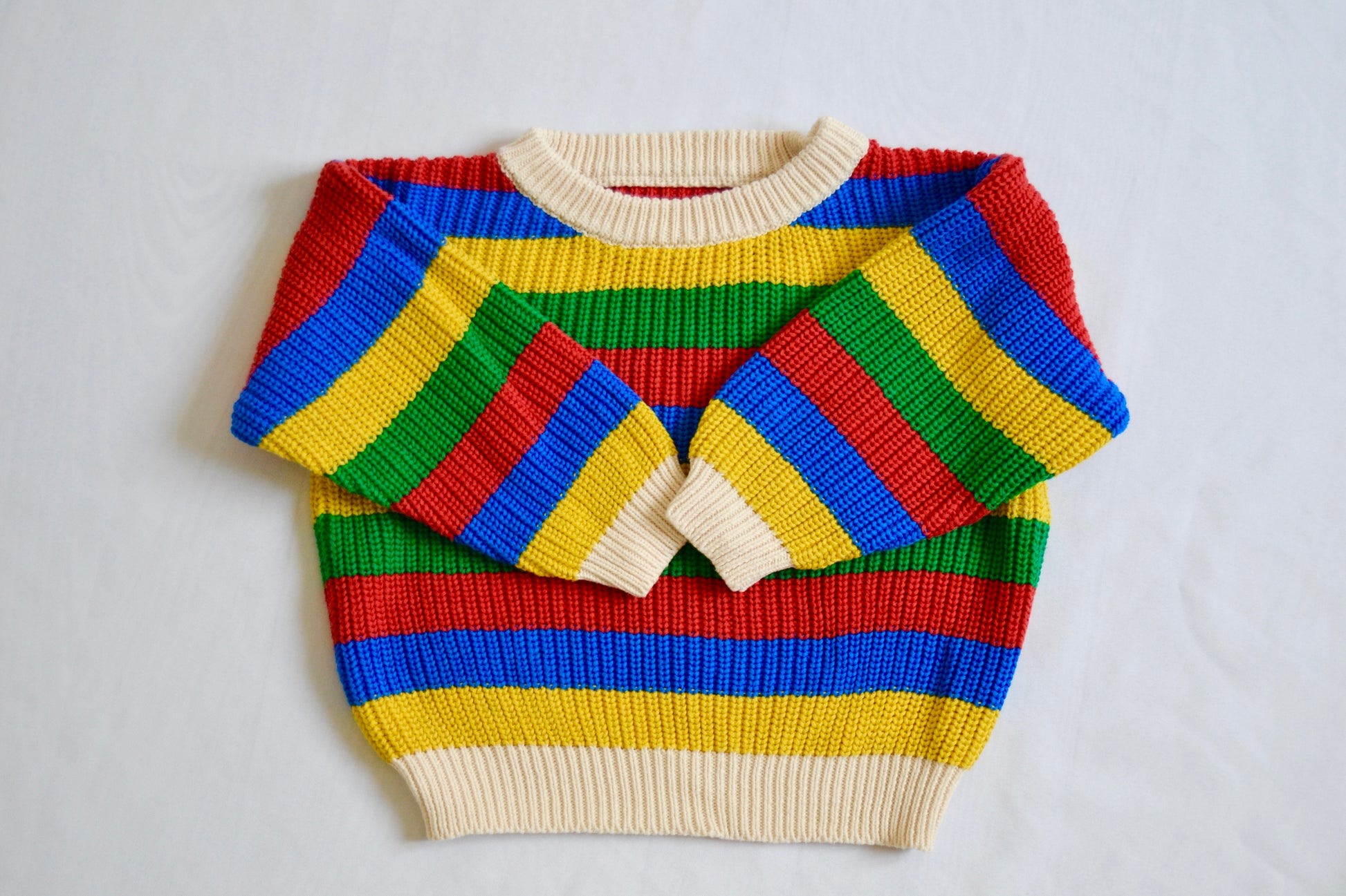 Pull à rayures multicolore Bymini 