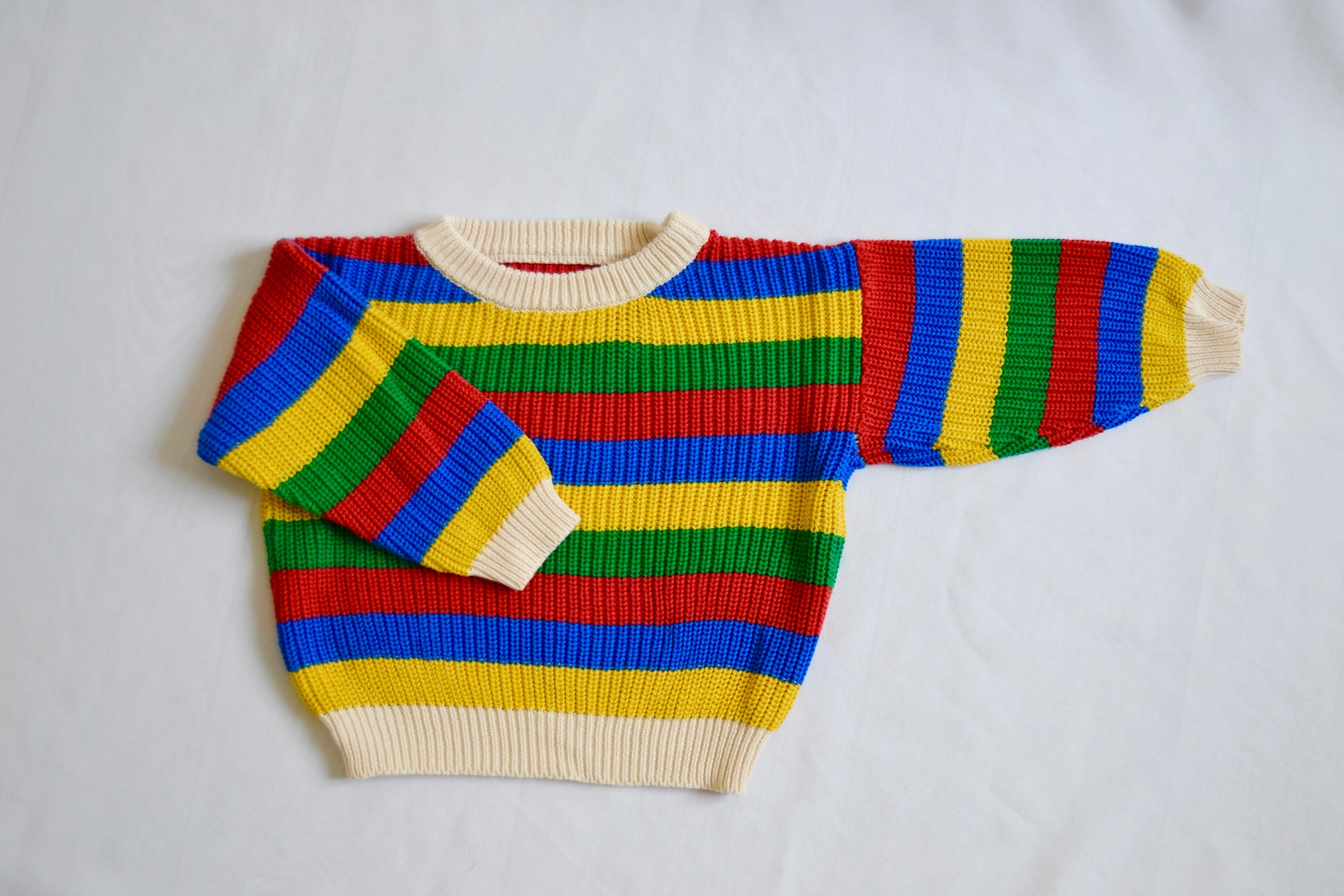 Pull à rayures multicolore Bymini 