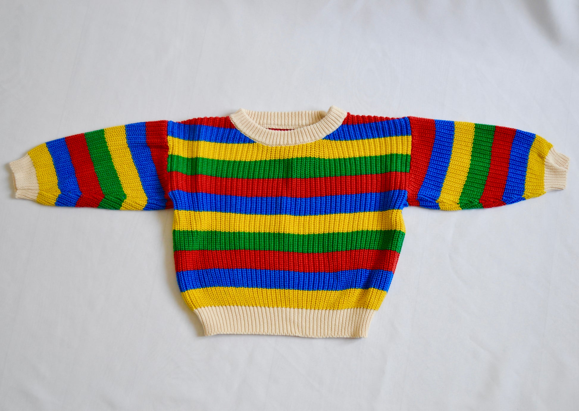 Pull à rayures multicolore Bymini
